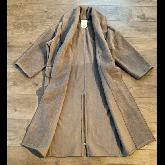 Chanel vintage alpaca/wool long duster coat ♡ - Picture 4 of 8